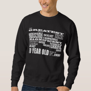 Sweatshirt soixante-dixième Ans de fête d'anniversaire plus