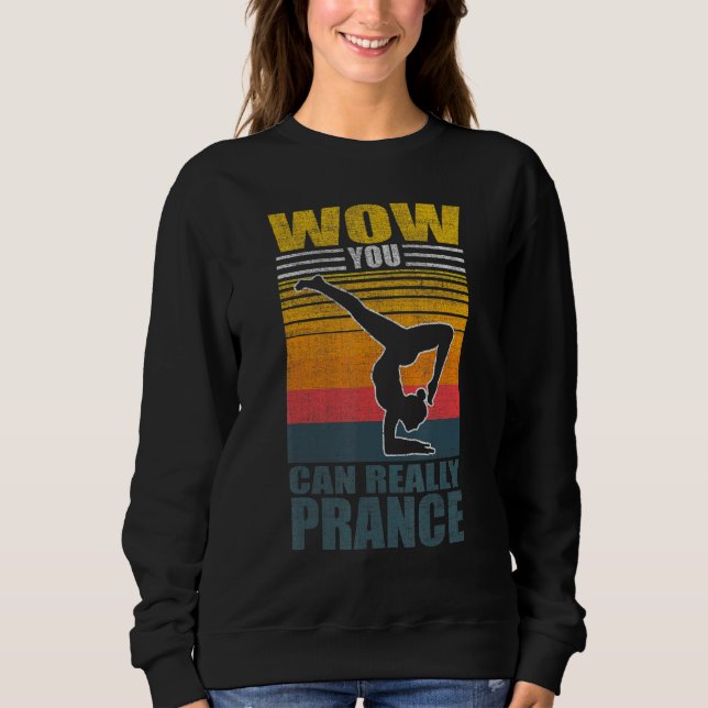 Sweatshirt Sol Gymnastique Déménagements Athlète Danse Gymnas (Devant)