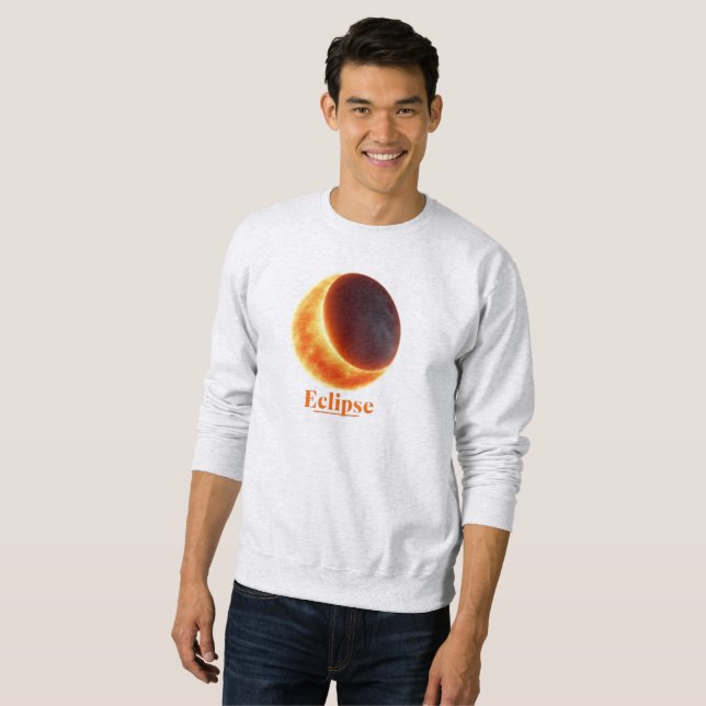Sweatshirt solaire Eclipse (Devant entier)