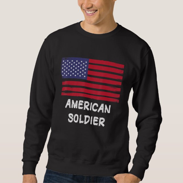 Sweatshirt Soldat américain (Devant)
