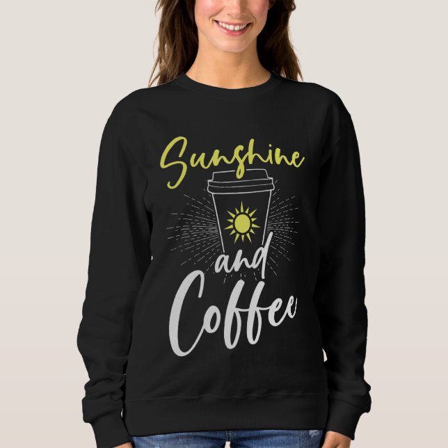 Sweatshirt Soleil Et Café (Devant)