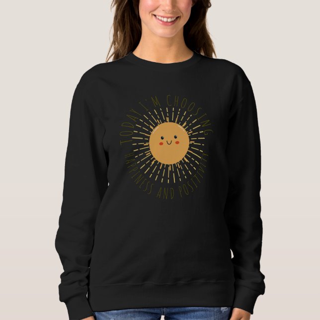 Sweatshirt Soleil souriant mignon  (Devant)