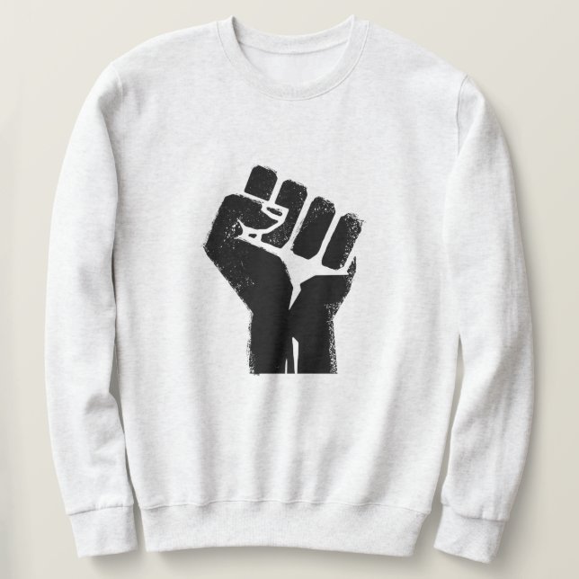 Sweatshirt Solidarité raciale (Design devant)