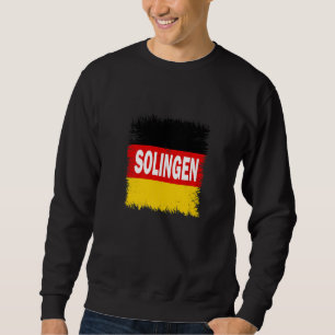 Sweatshirt Solingen Allemagne avec drapeau allemand