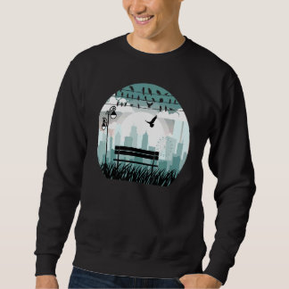 Sweatshirt Solitude Du Soleil Pour La Méditation Et Le Renouv