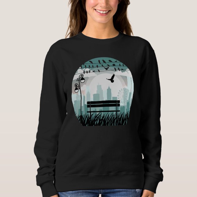 Sweatshirt Solitude Du Soleil Pour La Méditation Et Le Renouv (Devant)