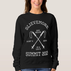 Sweatshirt Sommet de Slievemore gravi Randonnée 2023 Mayo Irl