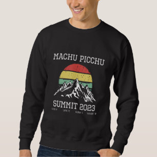 Sweatshirt Sommet du sentier inca de Machu Picchu 2023 Randon
