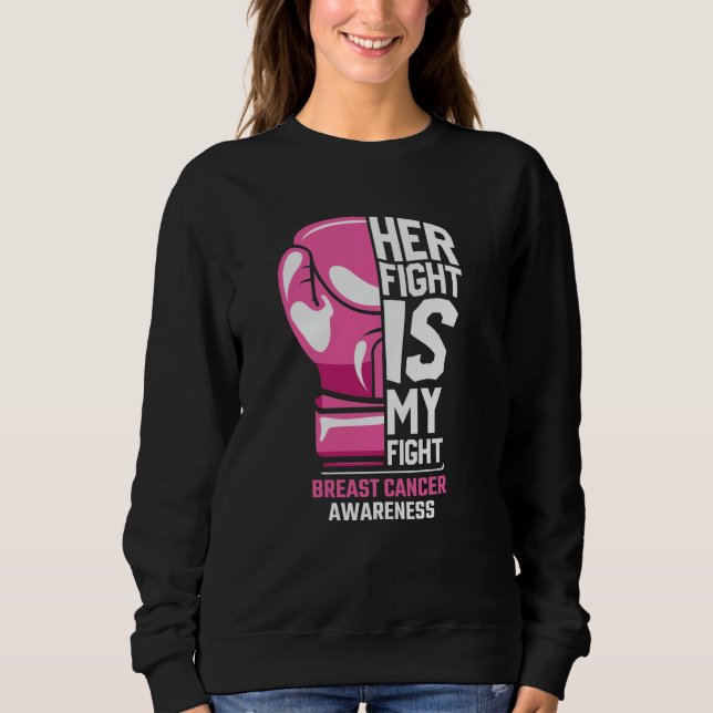 Sweatshirt Son combat est mon combat (Devant)