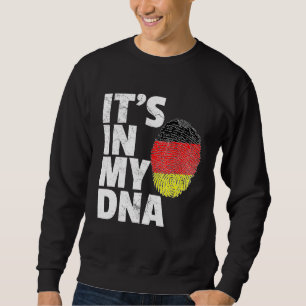 Sweatshirt Son Dans Mon Adn Allemagne Allemand Flag Pride Nat