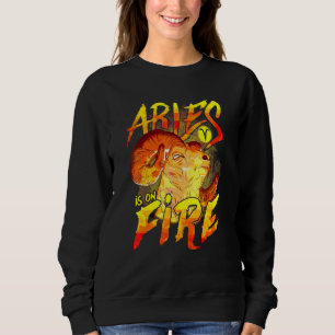 Sweatshirt Sonnette Zodiaque Aries En Astrologie Du Feu