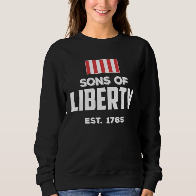 Sweatshirt Sons of Liberty Boston Massachusetts (Devant)
