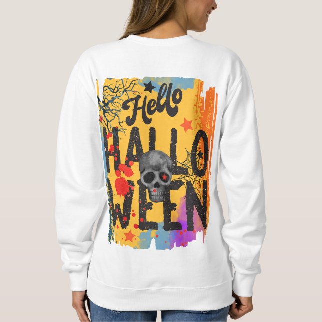Sweatshirt Sorcière sauvage (Dos)