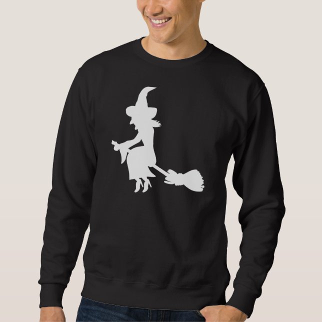 Sweatshirt Sorcière volante (Devant)
