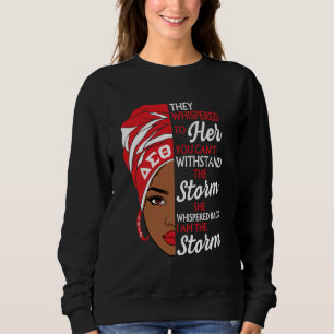 Sweatshirt Sororité Delta Sigma Theta, Mois de l'histoire noi