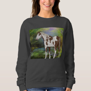 Sweatshirt Sorrel Tovero Paint Horse Imprimer