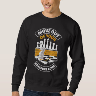 Sweatshirt Sortez De Votre Zone De Confort Chevalier Reine