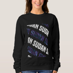 Sweatshirt Soudan Camo Motif violet Camouflage