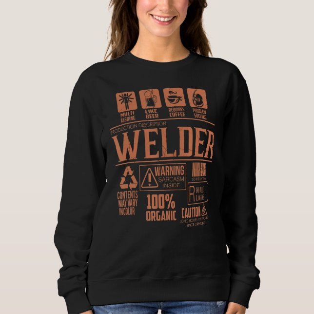 Sweatshirt Souder Pour Hommes Souder (Devant)