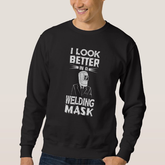 Sweatshirt Soudeurs Présentent Mask Souder Casquette Souder M (Devant)