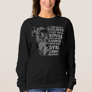Sweatshirt Soul Pitbull I Love Pitbull Amoureux des chiens 58