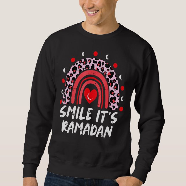 Sweatshirt Souriez Son Ramadan Islamique Ramadan Citation de  (Devant)