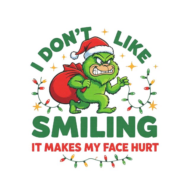 Sweatshirt Sourire me fait mal au visage (Créateur téléchargé)