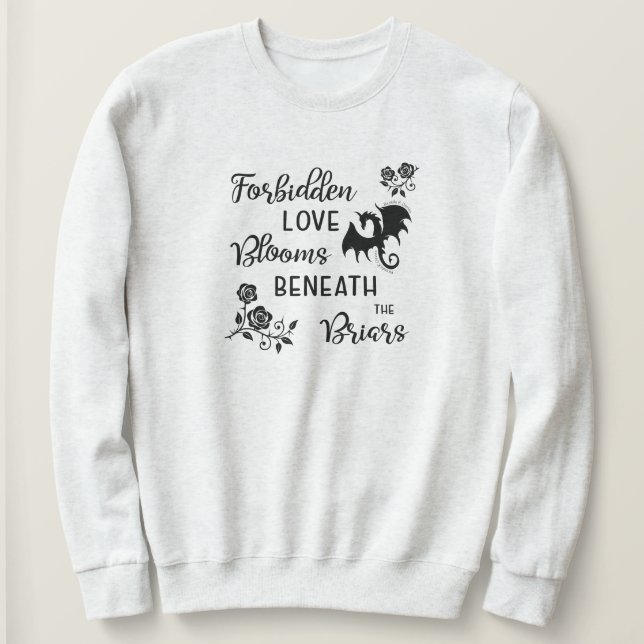 Sweatshirt Sous les ronces Brenda K Davies (Design devant)