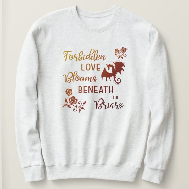 Sweatshirt Sous les ronces Brenda K Davies (Design devant)