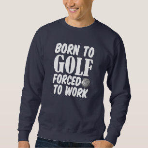 Sweatshirt Soutenu pour jouer au golf obligatoire pour