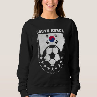 Sweatshirt South Korea Flag Soccer Fan