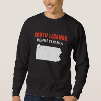 Sweatshirt South Lebanon Pennsylvania USA State America Trave