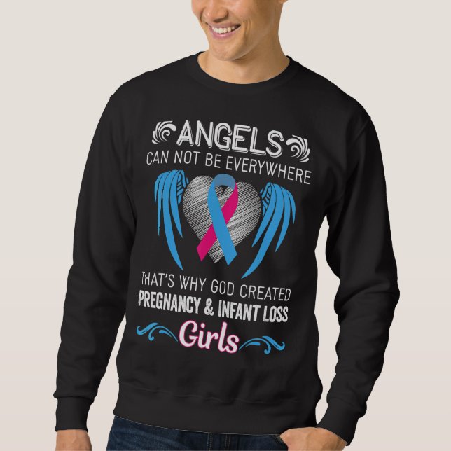 Sweatshirt Soutien à la sensibilisation à la perte de l'enfan (Devant)