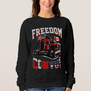 Sweatshirt Soutien Convoi pour la liberté des camionneurs can