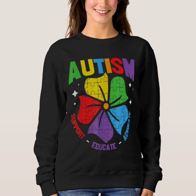 Sweatshirt Soutien de la sensibilisation sur l'autisme Autism (Devant)
