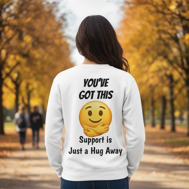 Sweatshirt Soutien Emoji (Créateur téléchargé)
