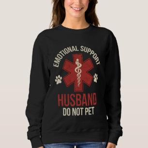 Sweatshirt Soutien émotionnel Mari ne pas animaux de compagni