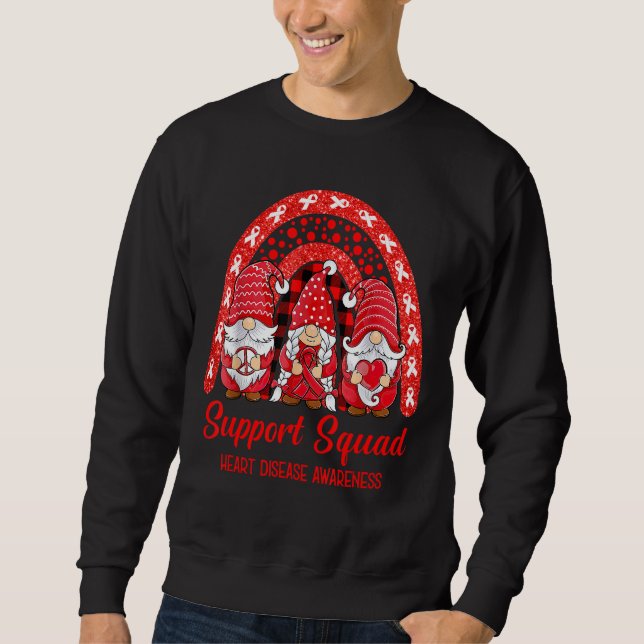 Sweatshirt Soutien Escadrille Mois de sensibilisation aux mal (Devant)