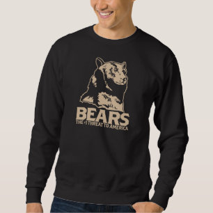 Sweatshirt soutient les machines athée de massacre