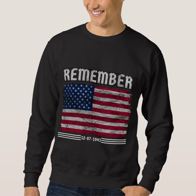 Sweatshirt Souvenez-vous de décembre 07 (Devant)