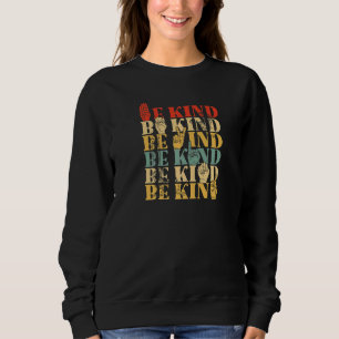 Sweatshirt Soyez Génial Langue Des Signes À La Main Sak Yant