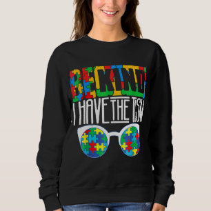 Sweatshirt Soyez Gentil J'Ai Le Mois De La Sensibilisation su