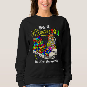 Sweatshirt Soyez un Puzzle Sole Genre Chaussures Sensibilisat