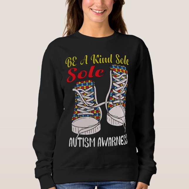 Sweatshirt Soyez Une Sensibilisation sur l'autisme Sole Sind  (Devant)