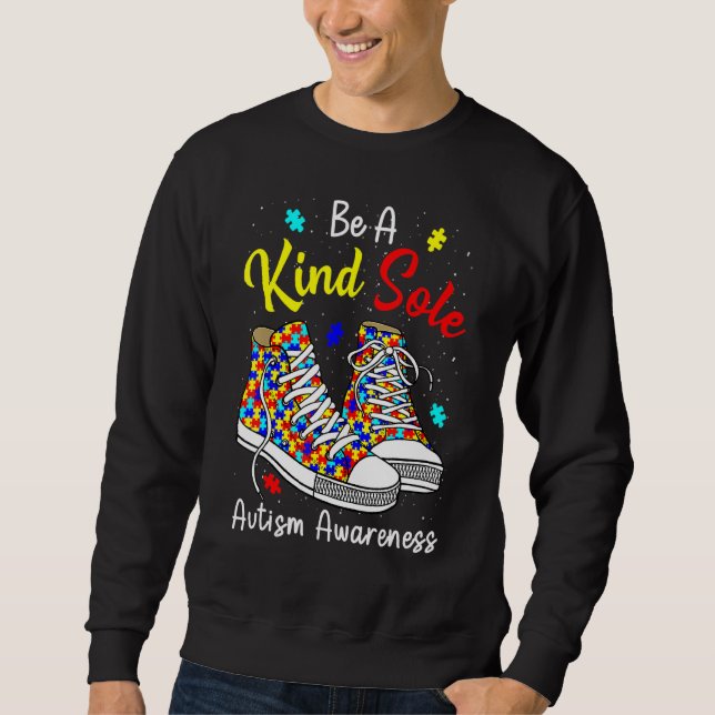 Sweatshirt Soyez Une Sensibilisation sur l'autisme Sole Sind  (Devant)