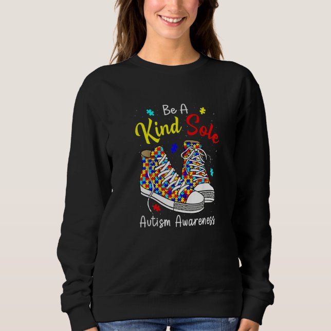 Sweatshirt Soyez Une Sensibilisation sur l'autisme Sole Sind  (Devant)