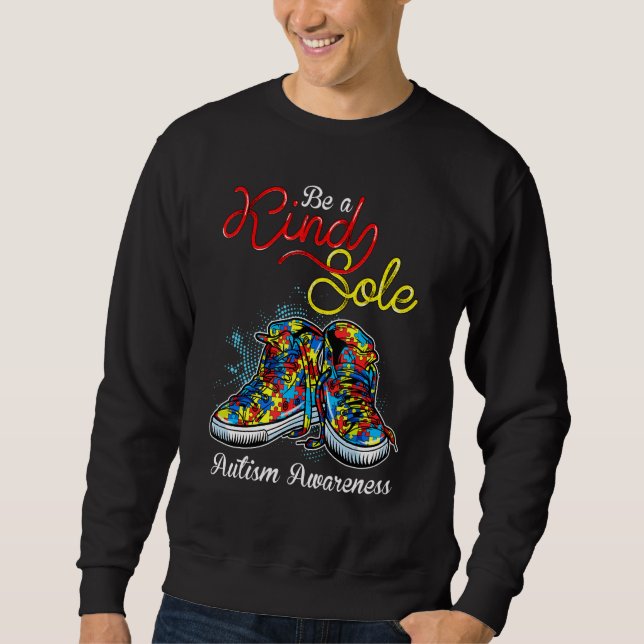 Sweatshirt Soyez Une Sensibilisation sur l'autisme Sole Sind  (Devant)