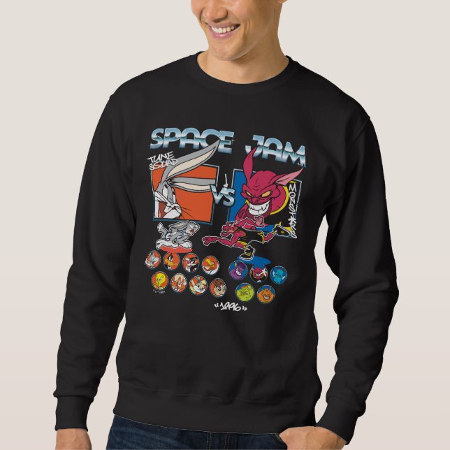 Sweatshirt SPACE JAM™ TUNE SQUAD™ VS Monstars Roster Graphic (Devant)