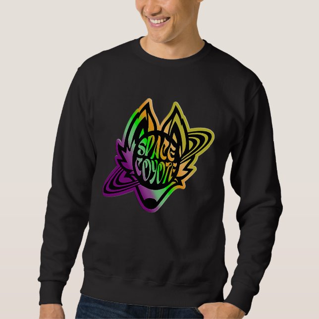 Sweatshirt SpaceCoyote Planet (Devant)