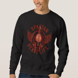 Sweatshirt Spartan Beast Life entraînement Gym Sparta Gladiat